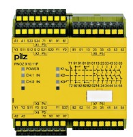 PNOZ X11P C 110-120VAC 7n/o 1n/c 2so安全继电器