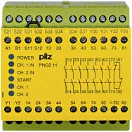 PNOZ 11 110-120VAC 24VDC 7n/o 1n/c安全继电器