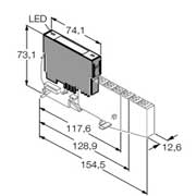 BL20-2DI-24VDC-P电子模块2通道数字量输入