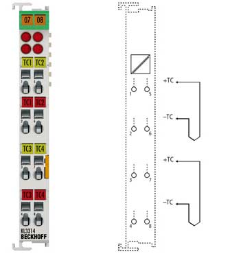 KL3314热电耦输入端子模块