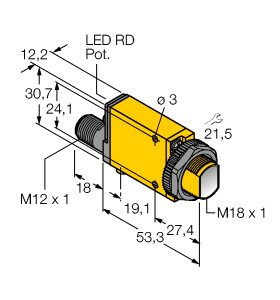 ROPL2M-MI-UNP6X-H1141光电传感器